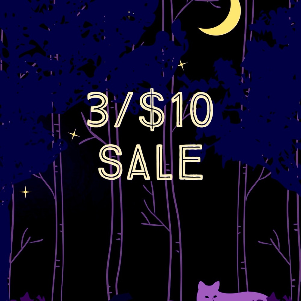 3/$10 Sale!